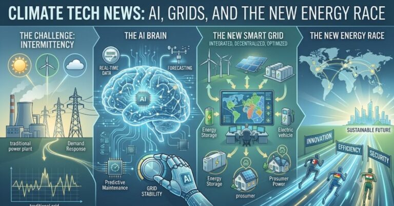 Climate Tech News: AI, Grids, and the New Energy Race