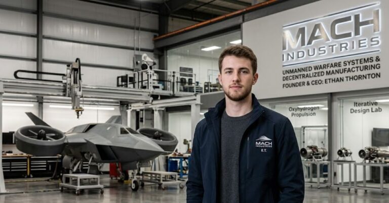 Ethan Thornton: Founder and CEO of Mach Industries