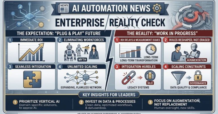 AI Automation News: Enterprise Reality Check