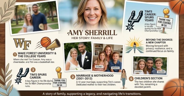 Amy Sherrill: Tim Duncan’s Ex-Wife, Family & Life