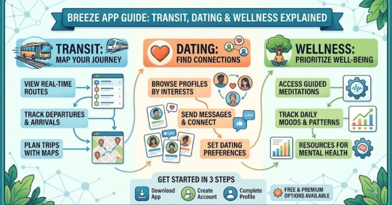 Breeze App Guide: Transit, Dating & Wellness Explained