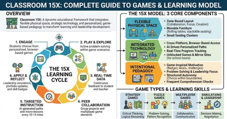 Classroom 15X: Complete Guide to Games & Learning Model