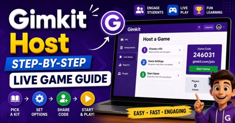 Gimkit Host: Step-by-Step Live Game Guide
