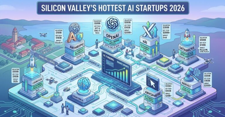 Hottest AI Startups in Silicon Valley in 2026