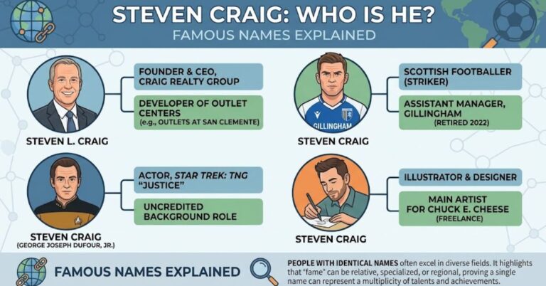 Steven Craig: Who Is He? Famous Names Explained